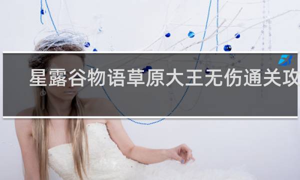 星露谷物语草原大王无伤通关攻略