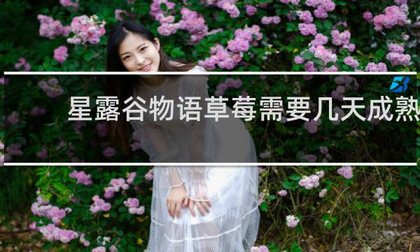 星露谷物语草莓需要几天成熟