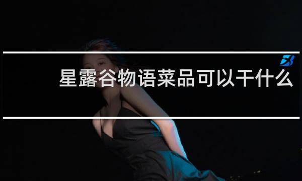 星露谷物语菜品可以干什么