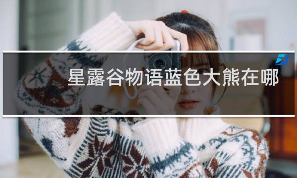 星露谷物语蓝色大熊在哪