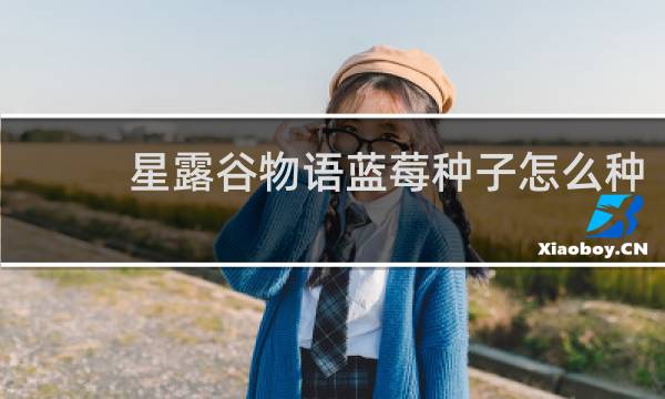 星露谷物语蓝莓种子怎么种