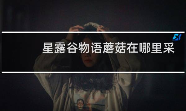 星露谷物语蘑菇在哪里采