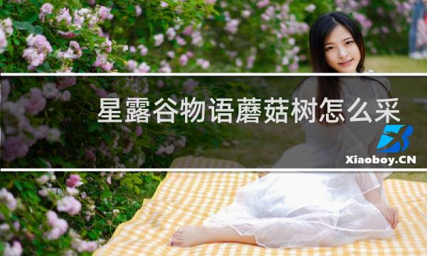 星露谷物语蘑菇树怎么采