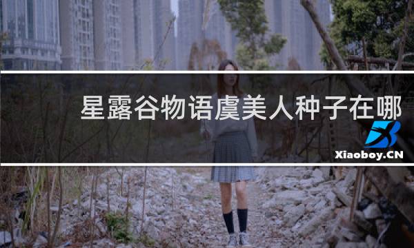 星露谷物语虞美人种子在哪