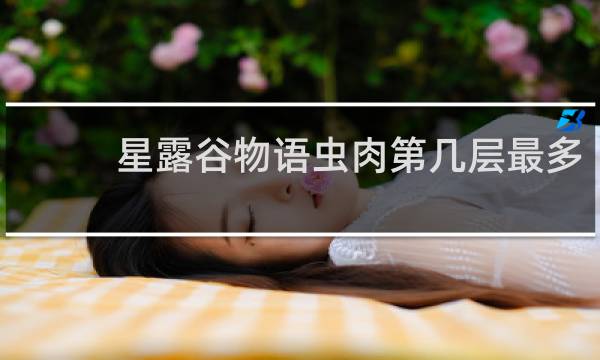 星露谷物语虫肉第几层最多