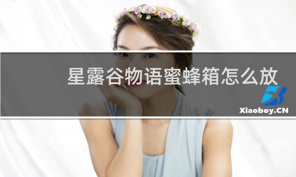 星露谷物语蜜蜂箱怎么放