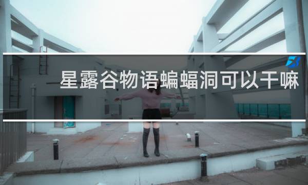 星露谷物语蝙蝠洞可以干嘛