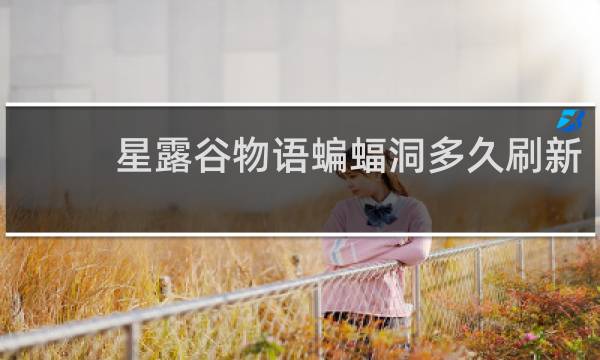 星露谷物语蝙蝠洞多久刷新