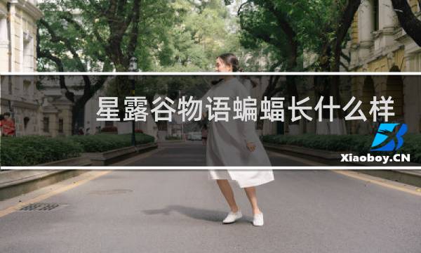 星露谷物语蝙蝠长什么样