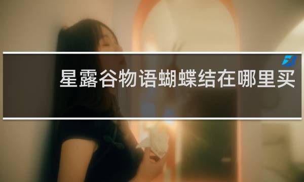星露谷物语蝴蝶结在哪里买