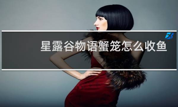 星露谷物语蟹笼怎么收鱼