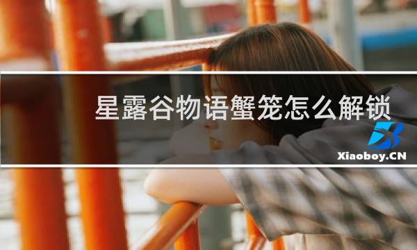 星露谷物语蟹笼怎么解锁