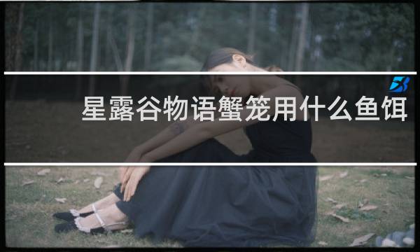 星露谷物语蟹笼用什么鱼饵