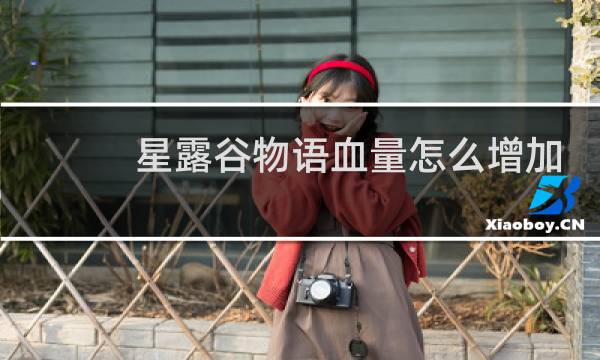 星露谷物语血量怎么增加