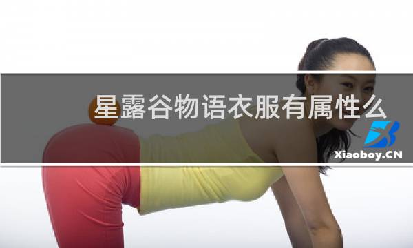 星露谷物语衣服有属性么