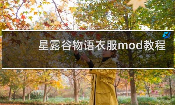 星露谷物语衣服mod教程