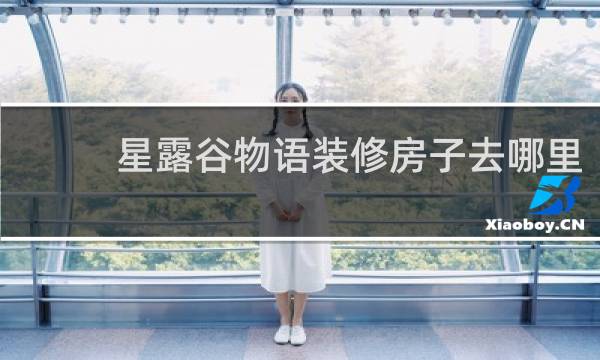 星露谷物语装修房子去哪里