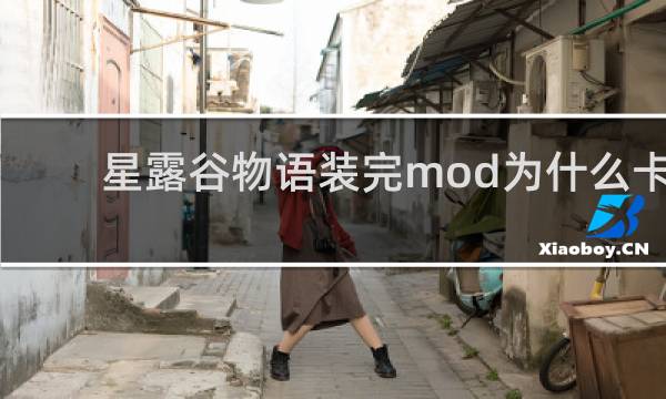 星露谷物语装完mod为什么卡