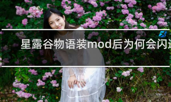 星露谷物语装mod后为何会闪退
