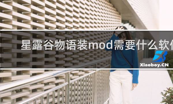 星露谷物语装mod需要什么软件