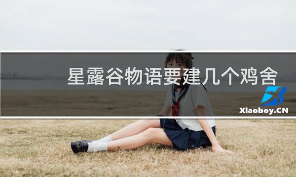 星露谷物语要建几个鸡舍