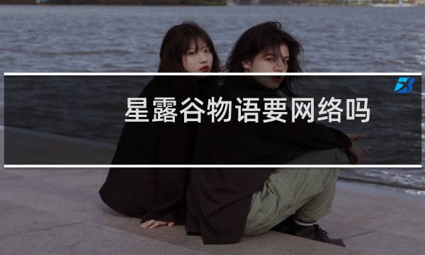 星露谷物语要网络吗
