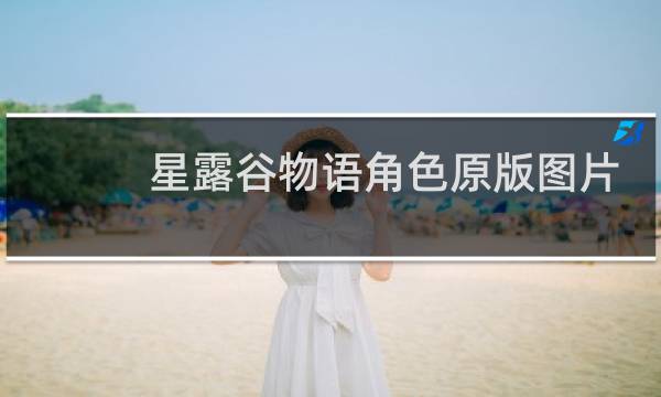 星露谷物语角色原版图片