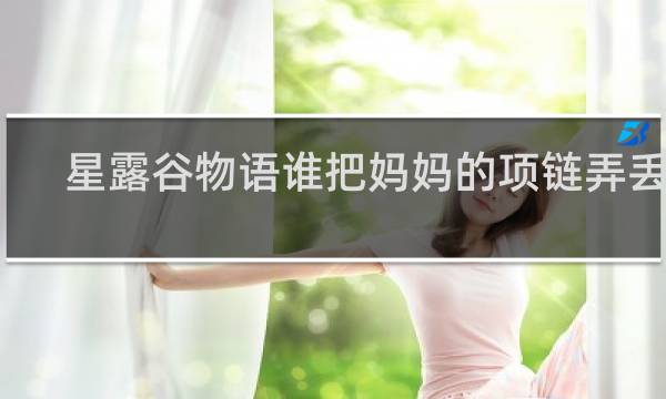 星露谷物语谁把妈妈的项链弄丢了