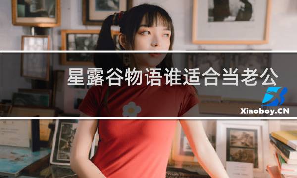 星露谷物语谁适合当老公