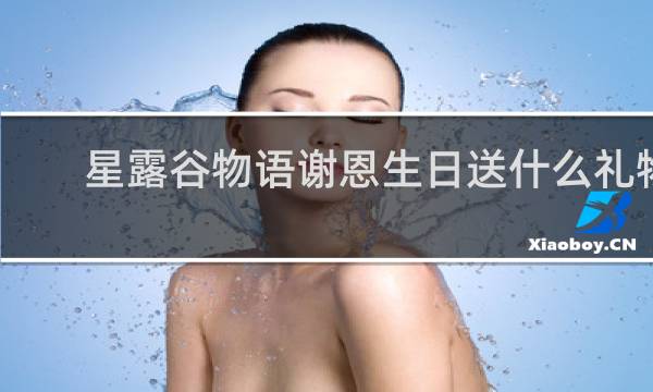 星露谷物语谢恩生日送什么礼物