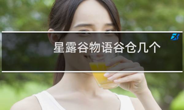 星露谷物语谷仓几个