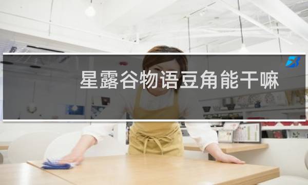 星露谷物语豆角能干嘛