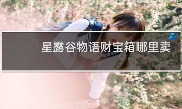 星露谷物语财宝箱哪里卖