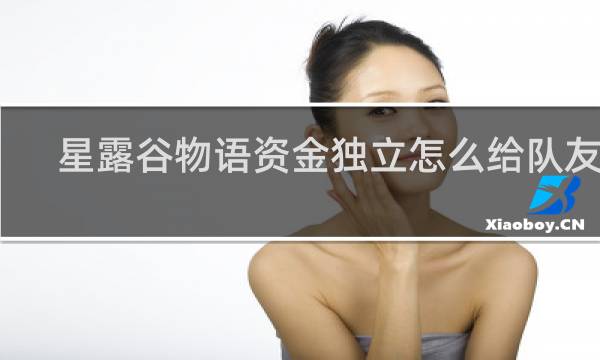 星露谷物语资金独立怎么给队友钱