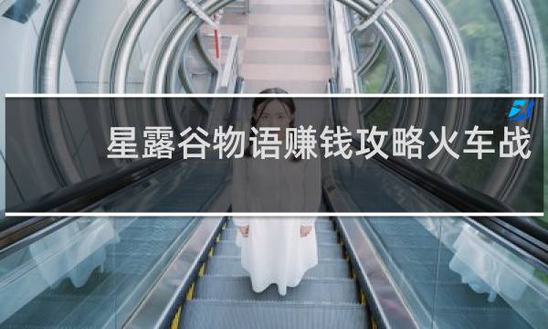 星露谷物语赚钱攻略火车战