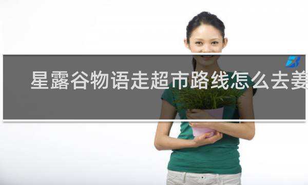 星露谷物语走超市路线怎么去姜岛