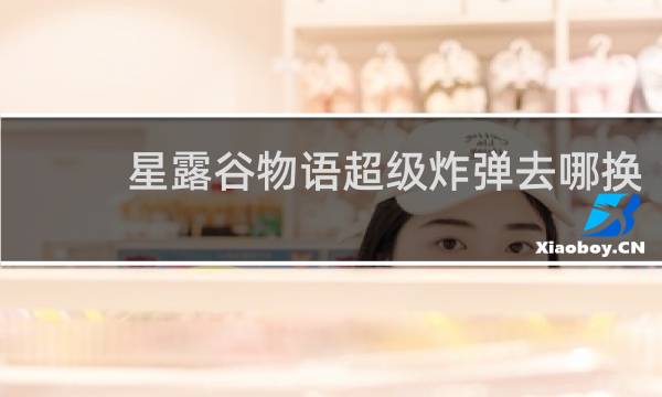 星露谷物语超级炸弹去哪换