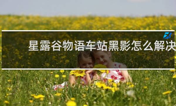 星露谷物语车站黑影怎么解决