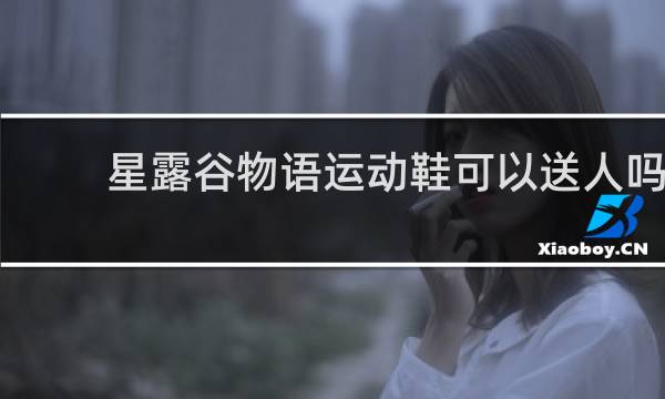 星露谷物语运动鞋可以送人吗