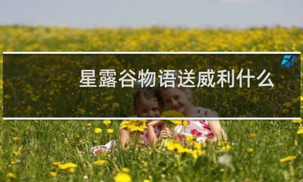 星露谷物语送威利什么