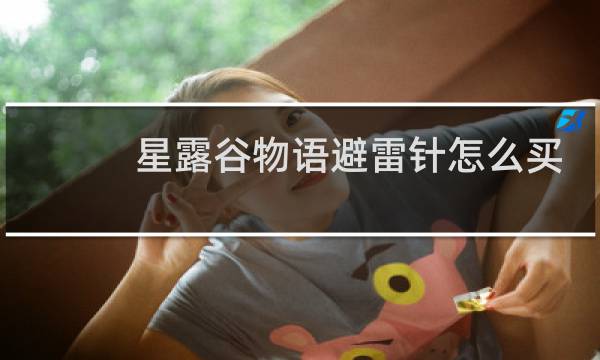 星露谷物语避雷针怎么买