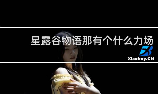 星露谷物语那有个什么力场