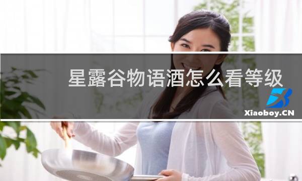 星露谷物语酒怎么看等级