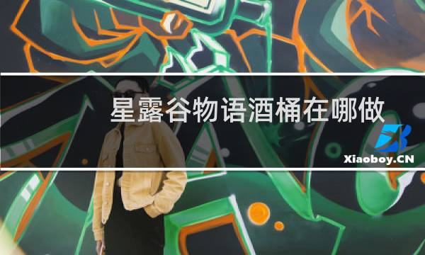 星露谷物语酒桶在哪做