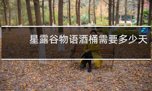 星露谷物语酒桶需要多少天