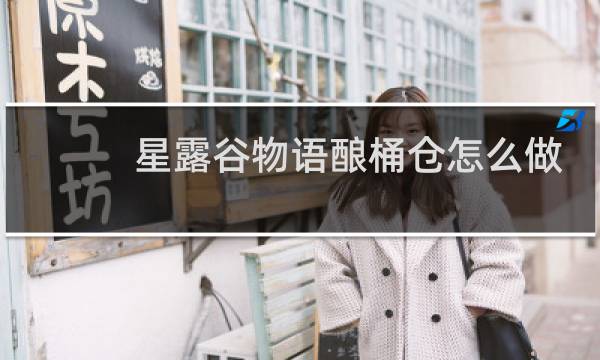 星露谷物语酿桶仓怎么做