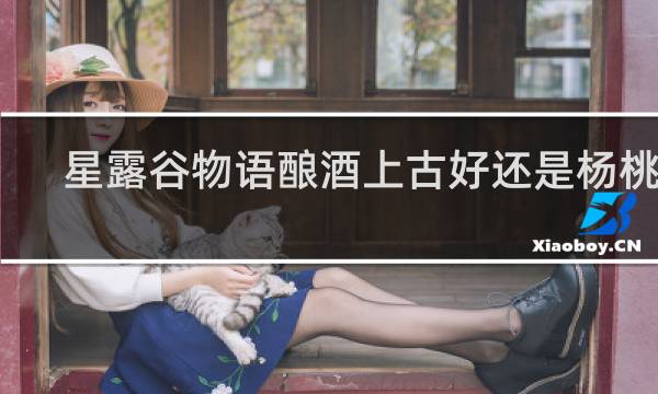 星露谷物语酿酒上古好还是杨桃好