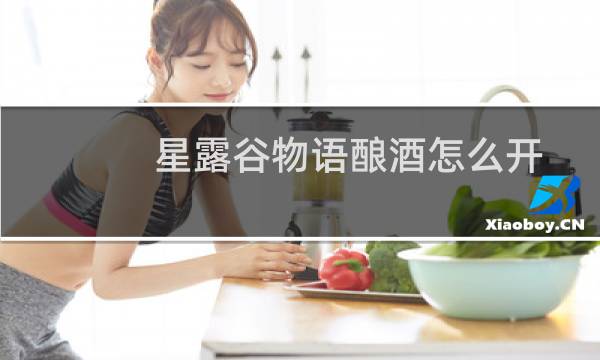 星露谷物语酿酒怎么开
