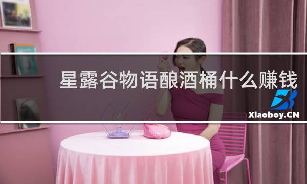 星露谷物语酿酒桶什么赚钱