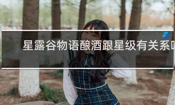 星露谷物语酿酒跟星级有关系吗